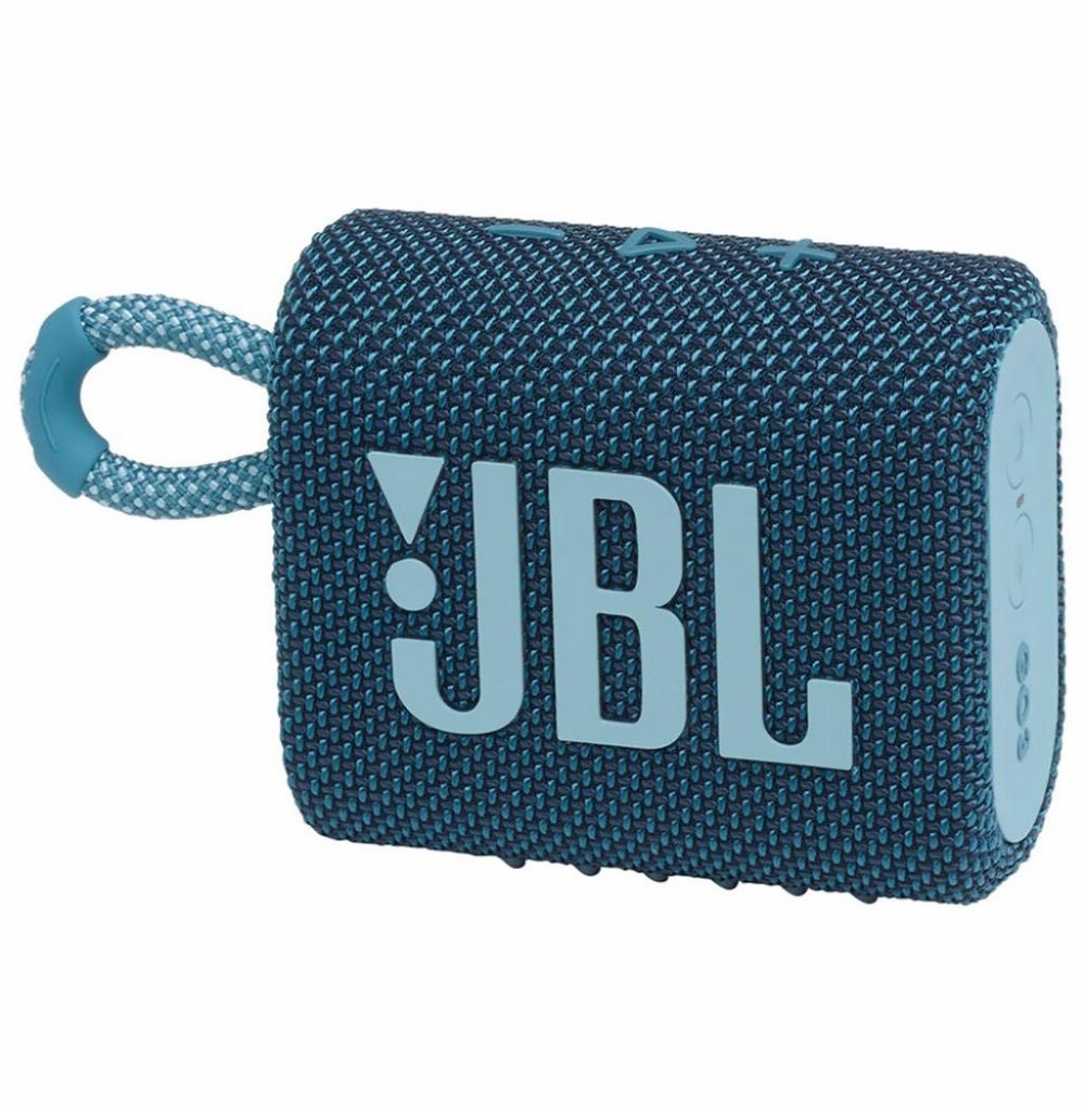 Caixa de Som JBL Go 3 Bt Azul