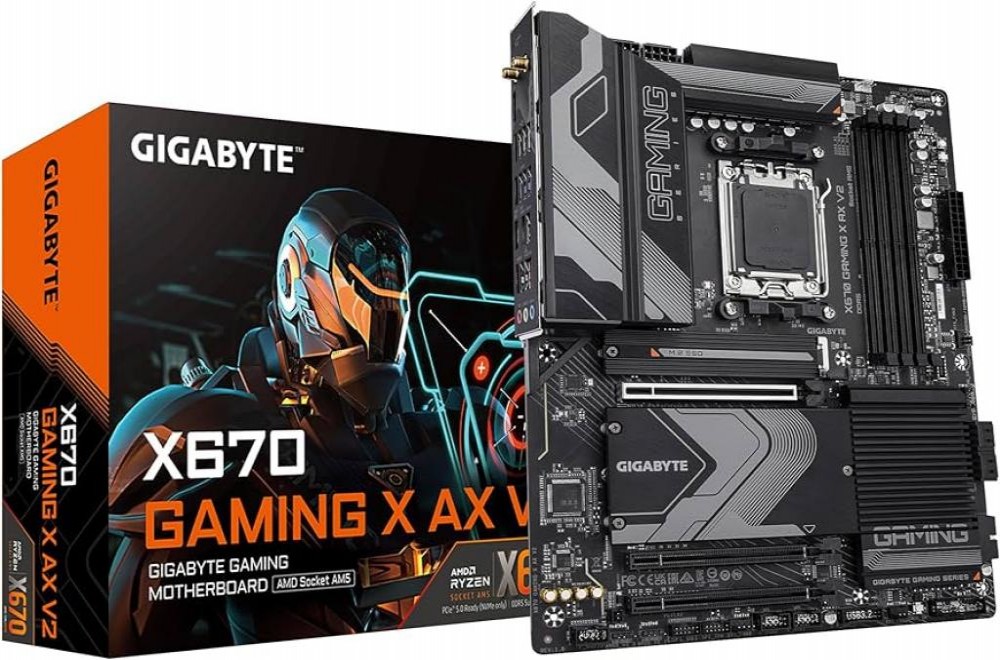 Placa Mãe AMD (AM4) Gigabyte X670 Gaming X AX V2 DDR5