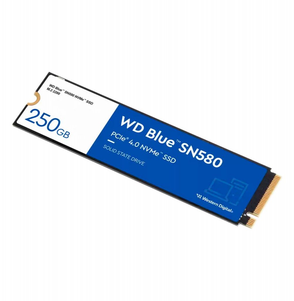 HD SSD M.2  250GB WD Blue WDS250G3B0E SN580 NVME