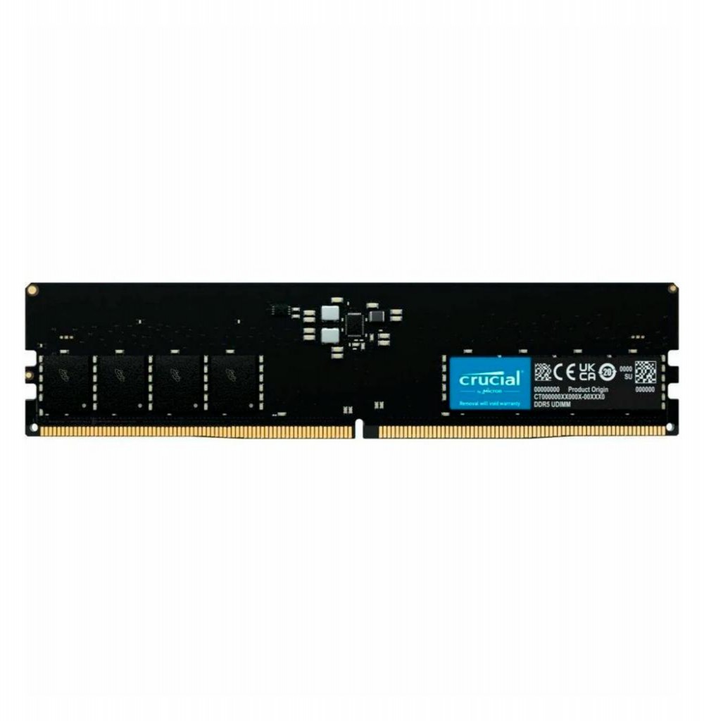 Memória DDR5-32GB 5200 Crucial CT32G52C42U5