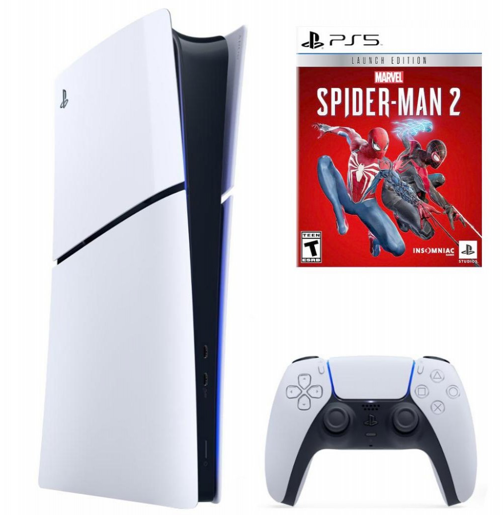 Console Playstation 5 1TB 2015A 8K CD + Jogo Spider Man 2v