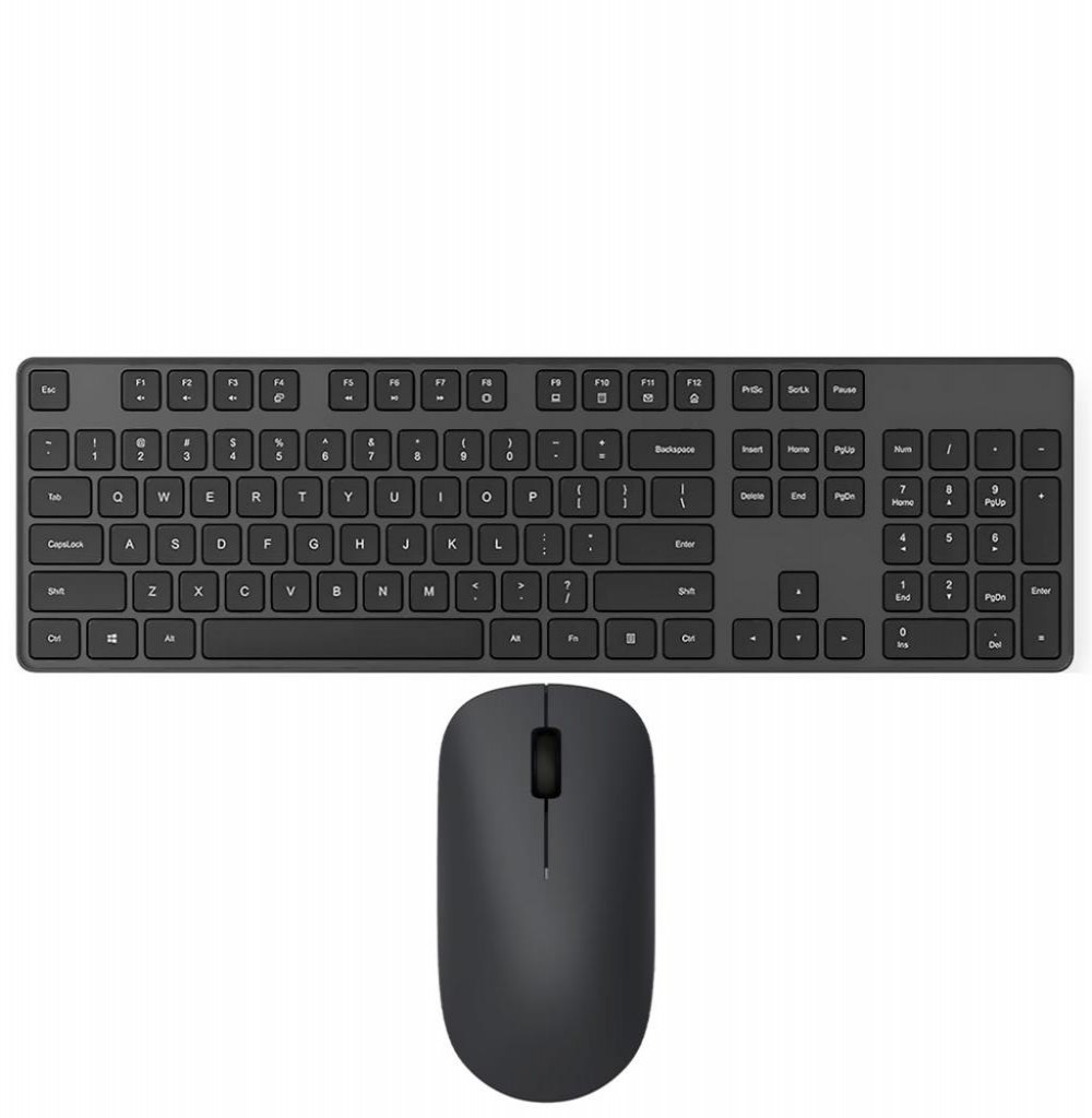 Teclado Usb Xiaomi BHR6100GL C/Mouse S/Fio Preto