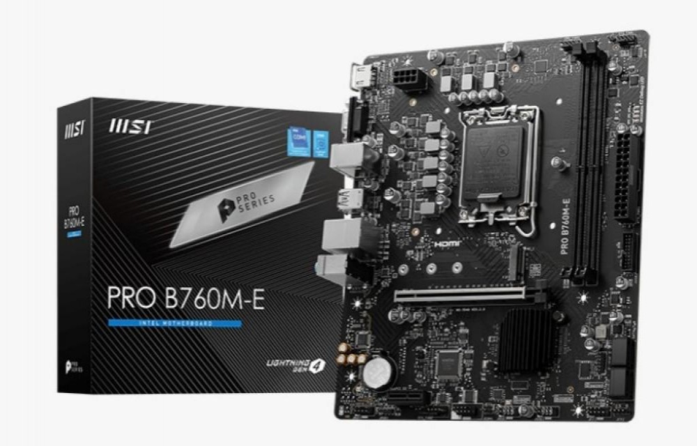 Placa Mãe Intel (1700) Msi B760M-E Pro DDR5