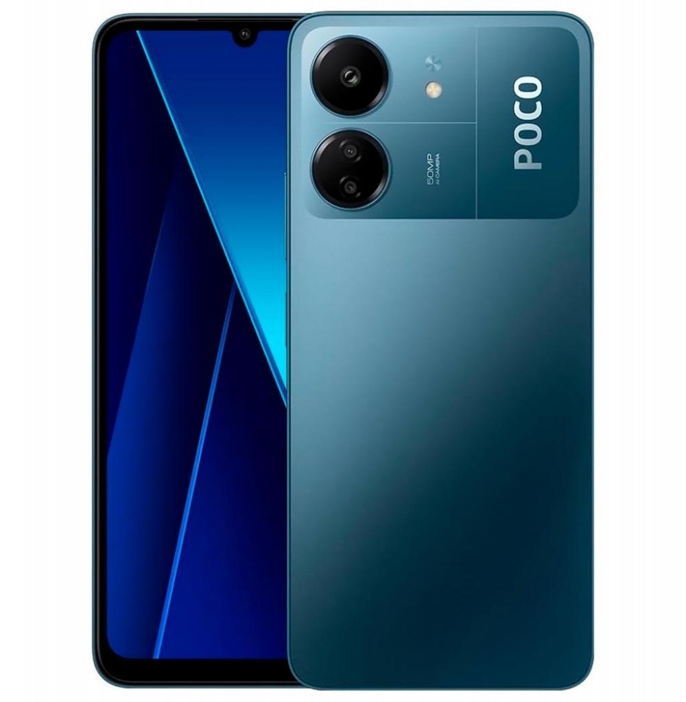 Celular Xiaomi Poco C65 6/128GB Azul (Global)