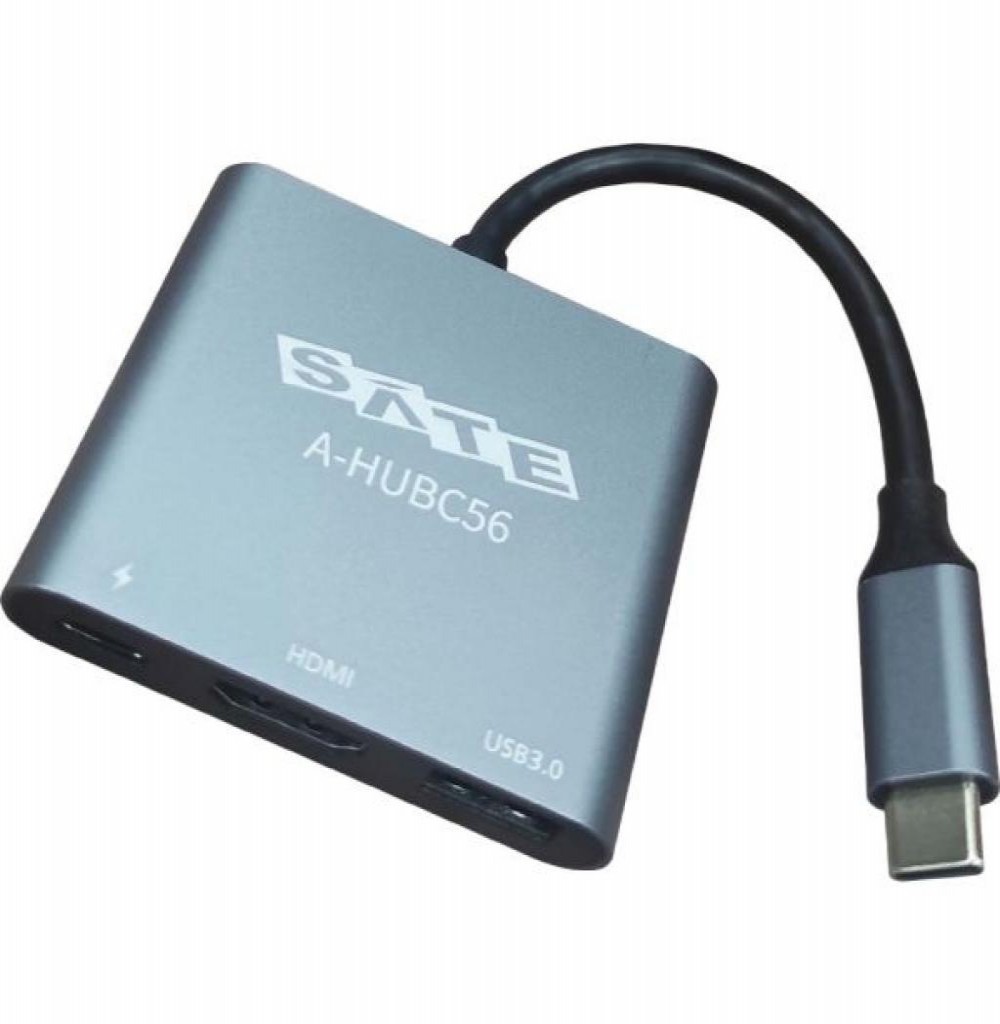 Adaptador Usb-C/Usb3.0/Usb-C/Hdmi Satellite A-HUBC56