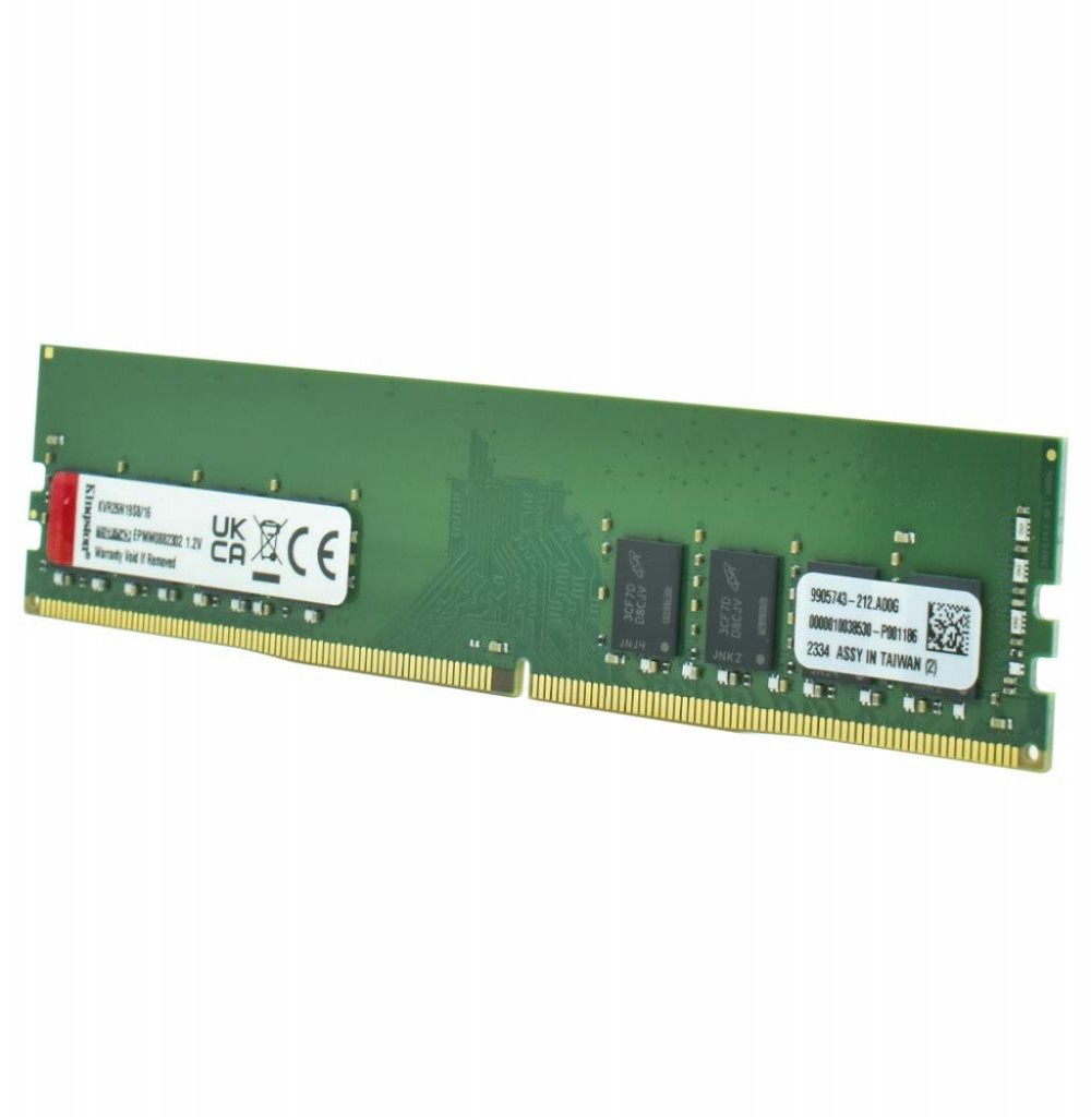 Memória DDR4-16GB 2666 Kingston KVR26N19S8/16 