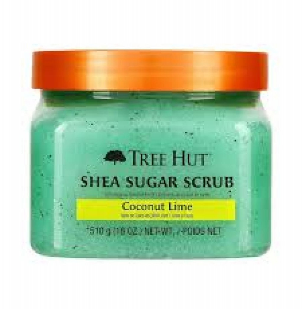  TREE HUT SUGAR SCRUB COCONUT LIME 510 G