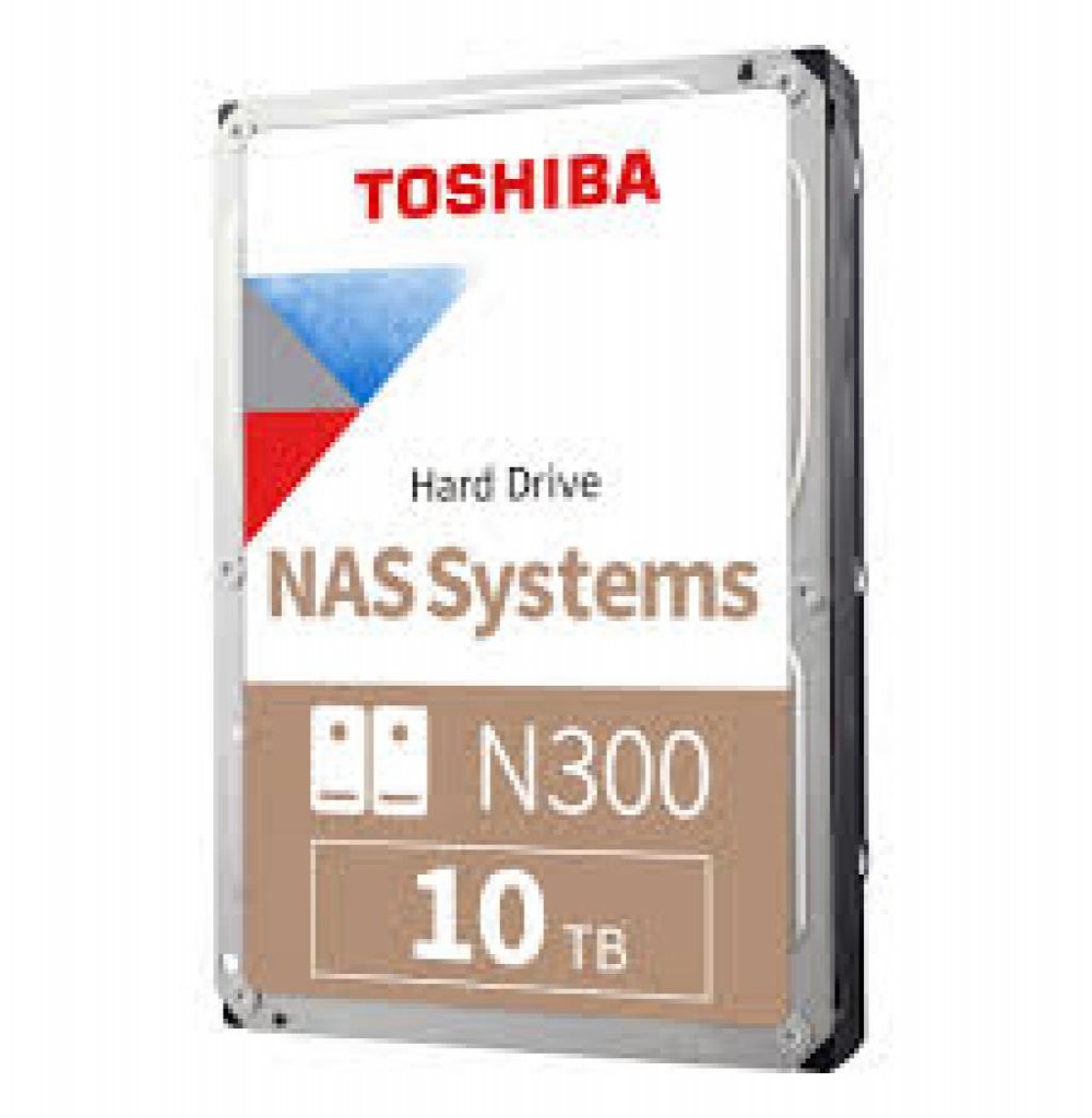 HD SATA3 10TB Toshiba N300 Nas HDWG71AXZSTA