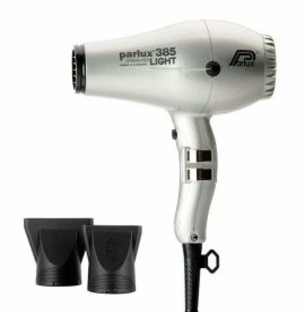 Secador de Cabelo Parlux 385 Powerlight Prata