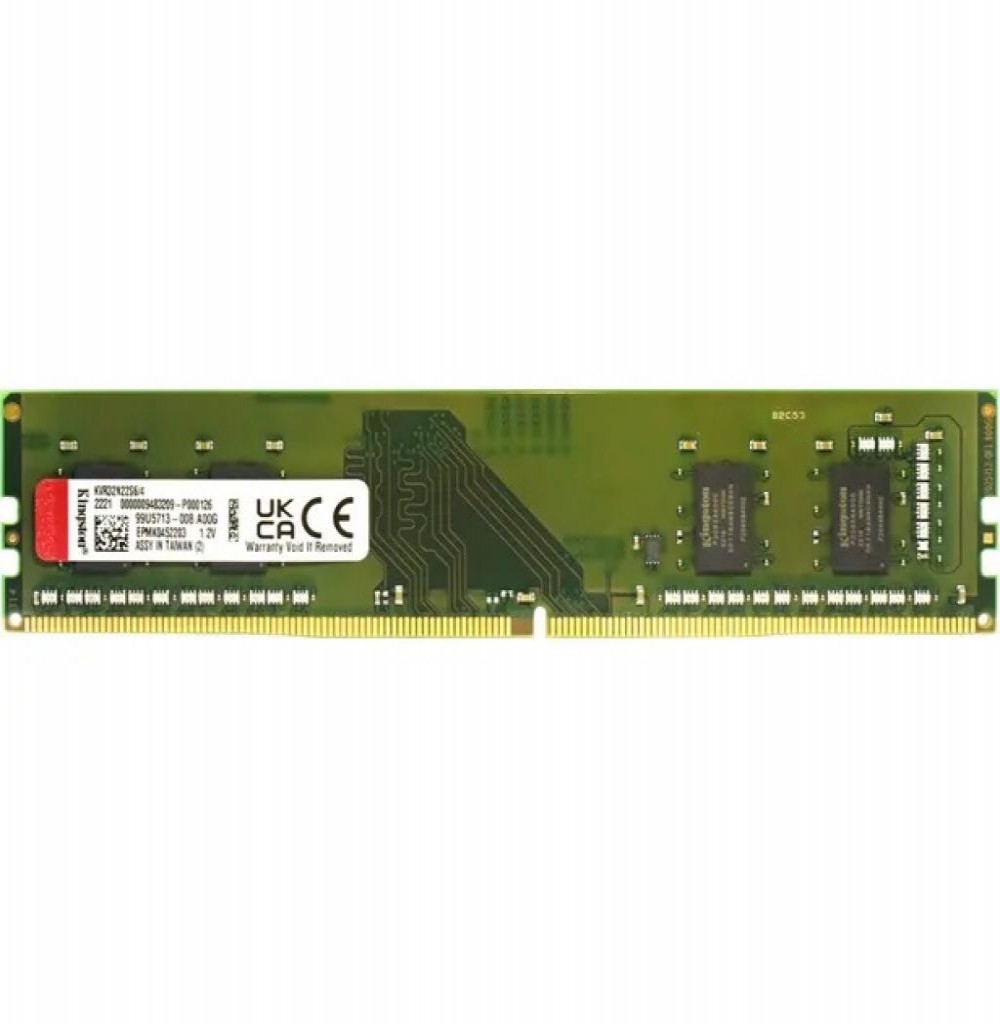 Memória DDR4 4GB 3200 Kingston KVR32N22S6/4