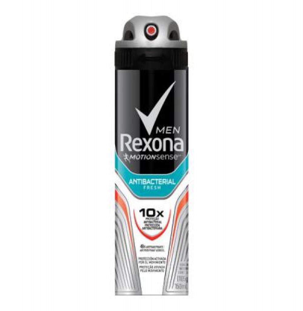 Desodorante Rexona Spray Antibactéria + Fresh Masculina 90 GR