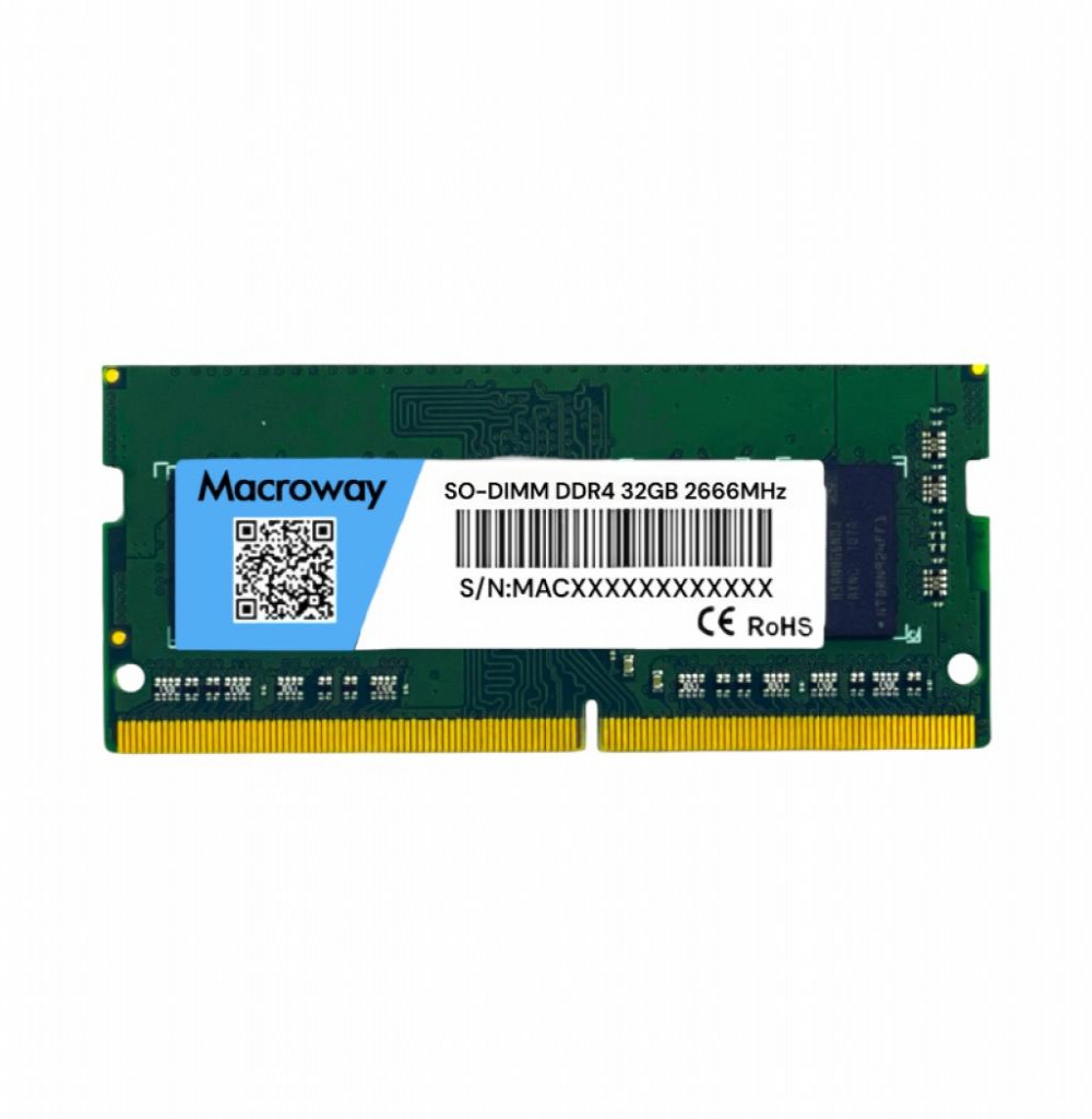 Memória P/ Notebook DDR4 32GB 2666 Macroway