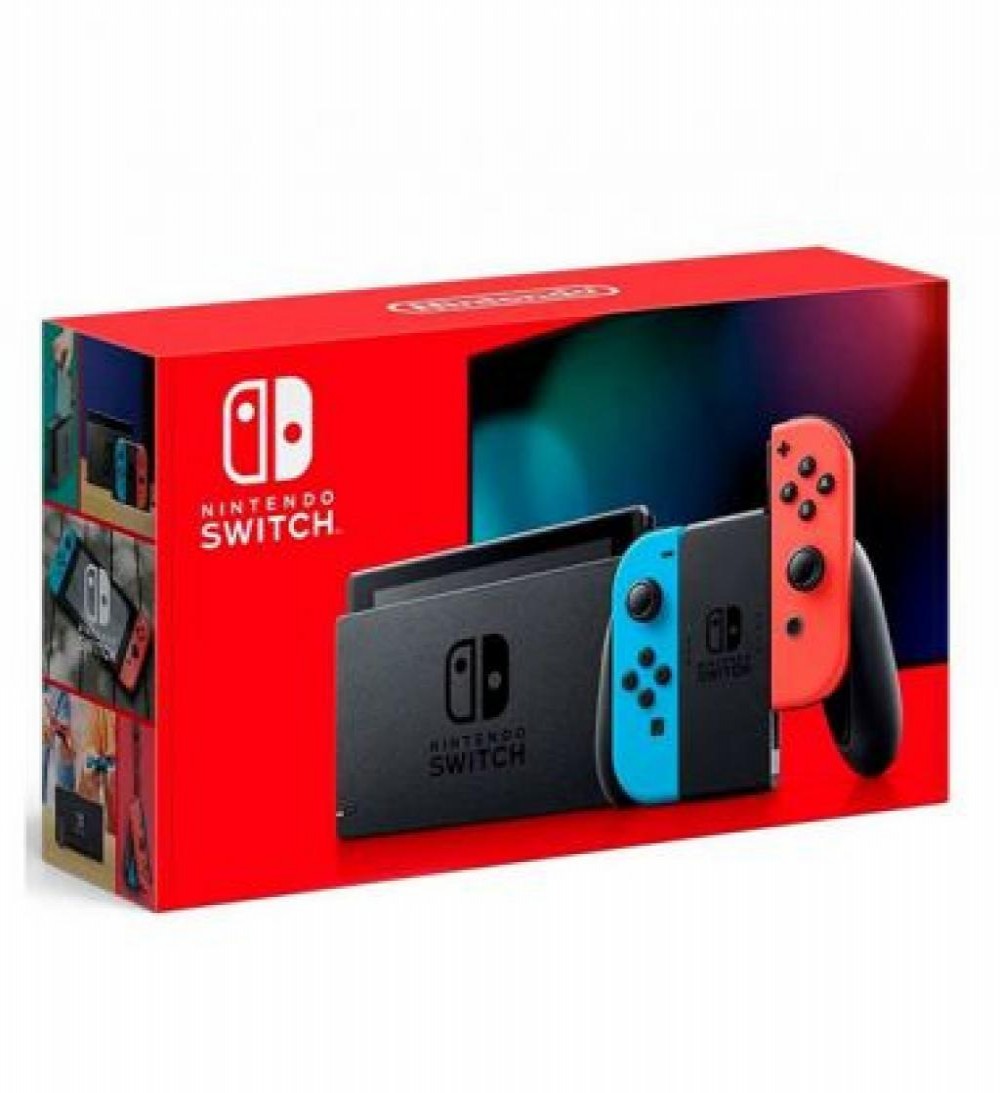 Console Nintendo Switch 32GB Neon Vermelho/Azul Japão