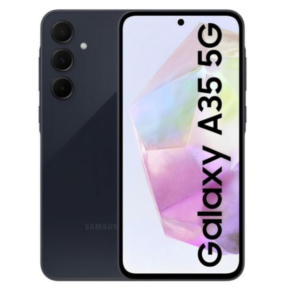 Celular Samsung A35 A356E/DS 8/128GB 5G Preto (Navy)