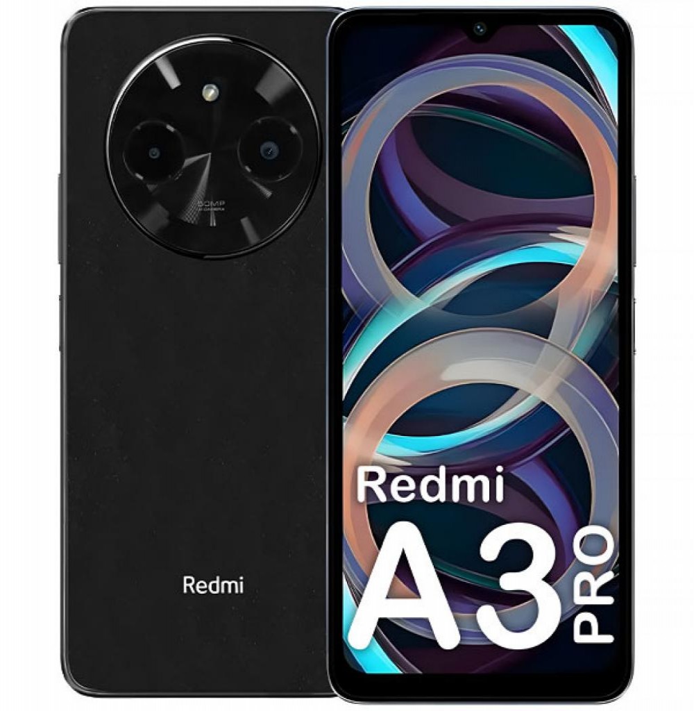 Celular Xiaomi Redmi A3 Pro 4/128GB Preto (Global)