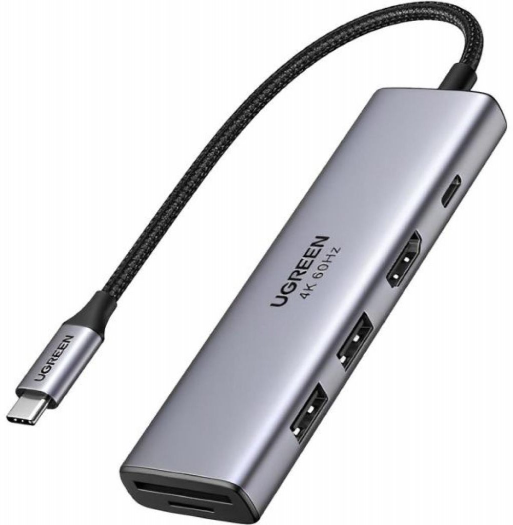 Hub  6 Portas Ugreen Usb-C 6 em 1  60384