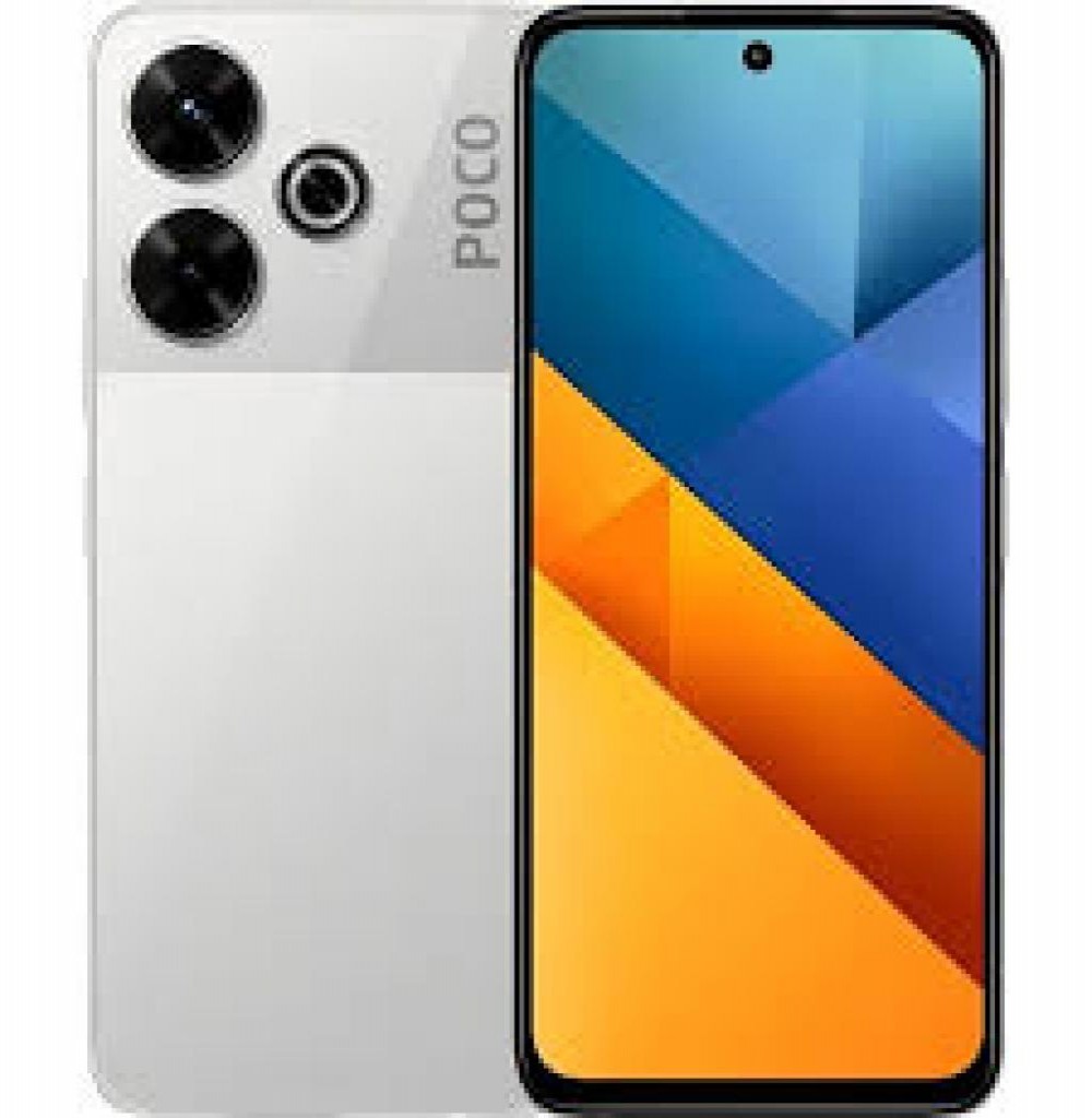 Celular Xiaomi Poco M6 6/128GB Silver (Global)