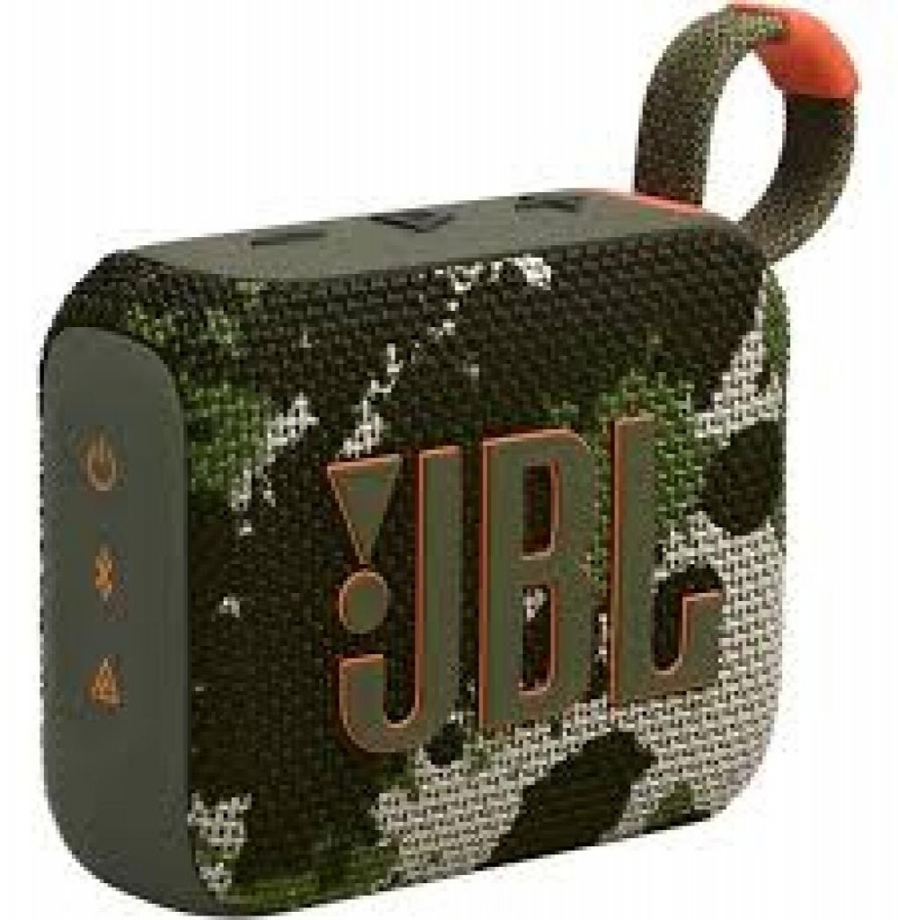 Caixa de Som JBL Go 4 Bt Camuflado