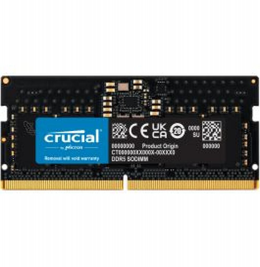 Memória P/ Notebook DDR5  8GB 5600 Crucial CT8G56C46S5