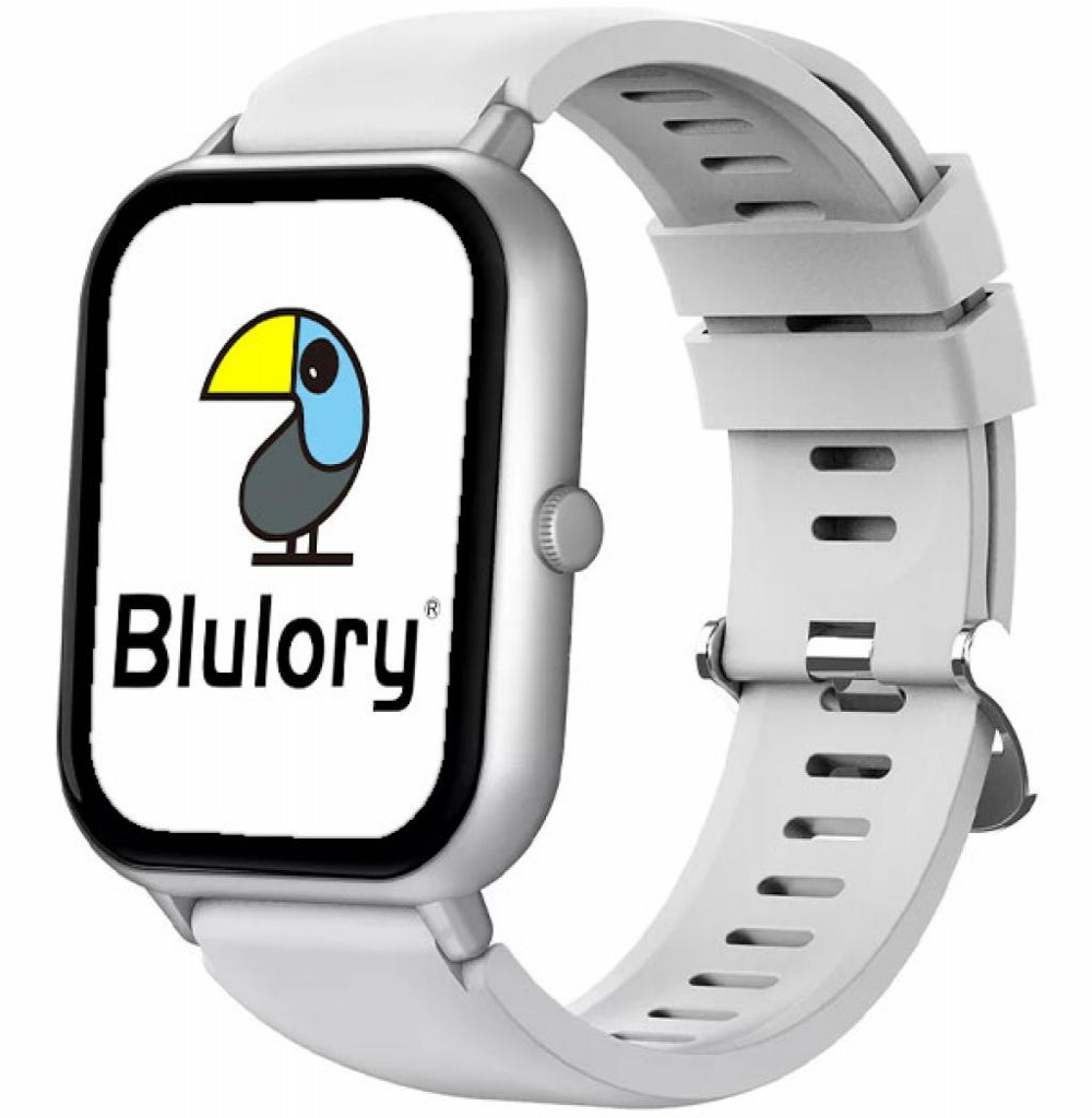 Relógio Blulory Glifo RS5 45mm Silver