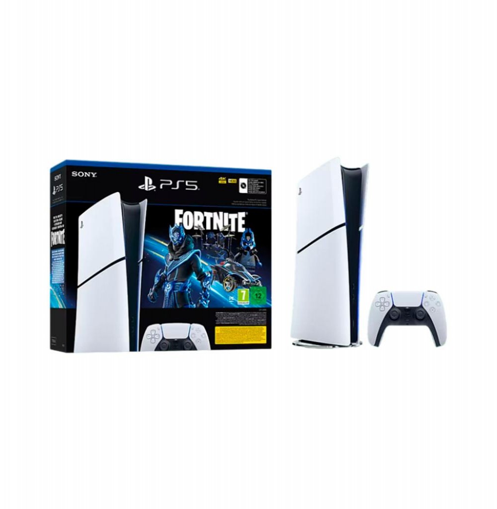 Console Playstation 5 1TB 2015B 8K Digital + Fortnite 2v