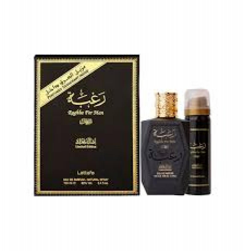 LATTAFA RAGHBA EDP MASC 100 ML + DEO