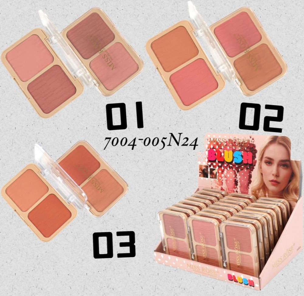 MAQ MISS ROSE BLUSH 2 CORES 