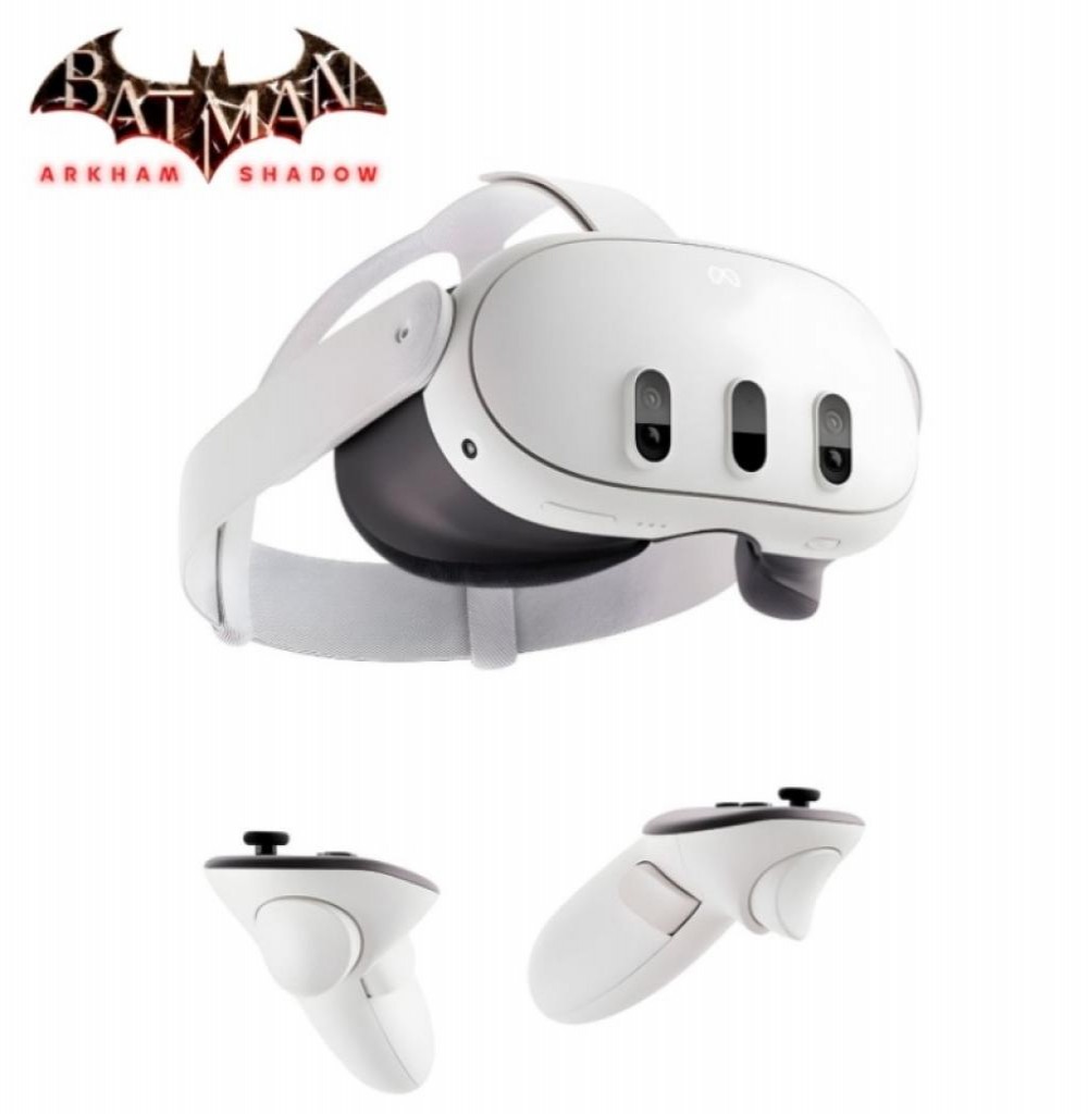 Óculos de Realidade Virtual Oculus Quest 3 512GB Branco + Batman Arkha