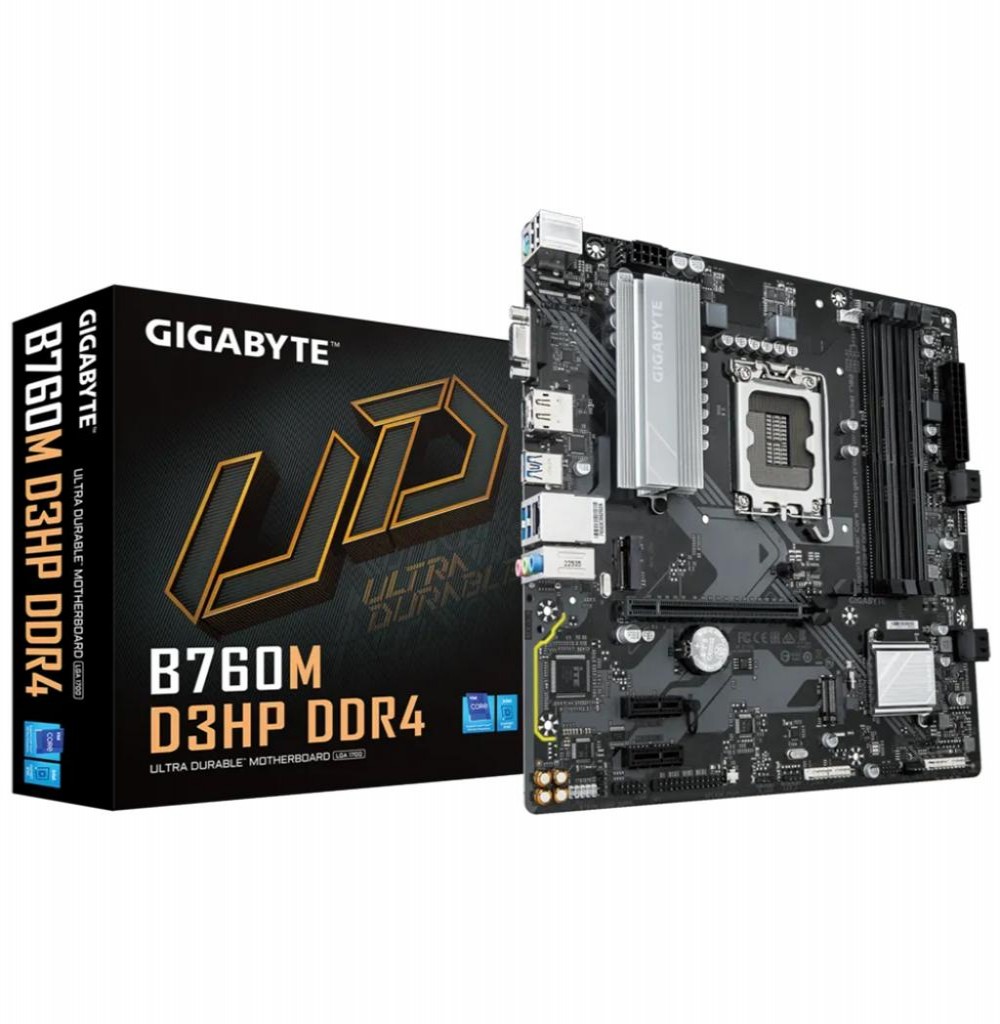 Placa Mãe Intel (1700) Gigabyte B760M D3HP DDR4