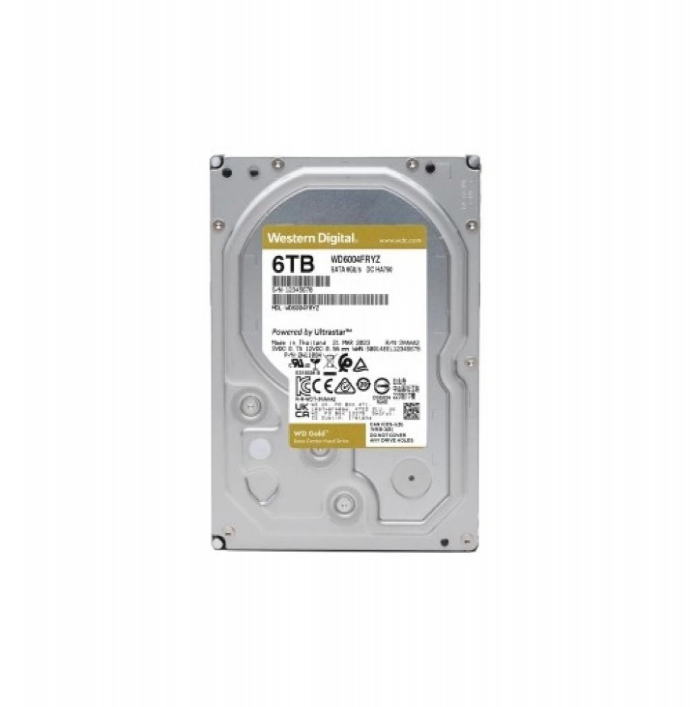 HD SATA3  6TB WD Gold Enterprise WD6004FRYZ