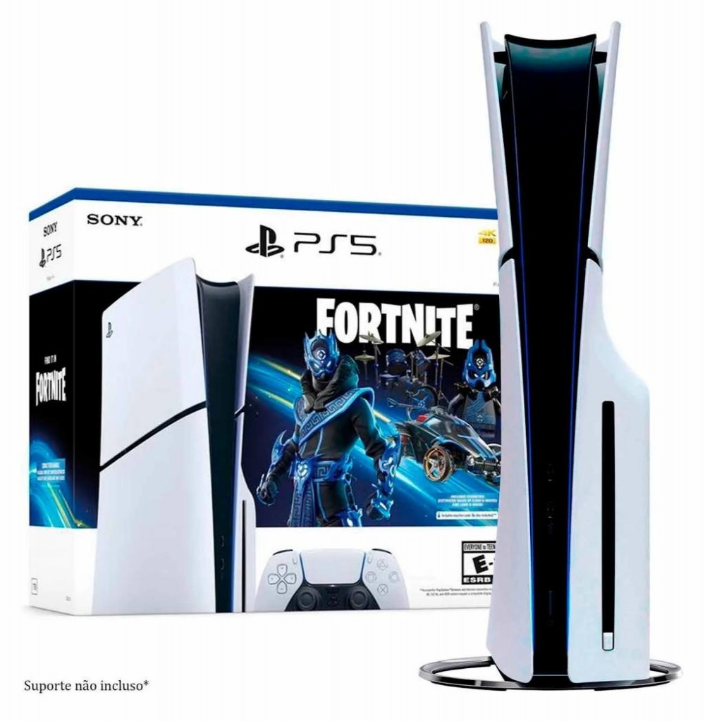 Console Playstation 5 1TB 2015A 8K CD + Star Fortnite 2v