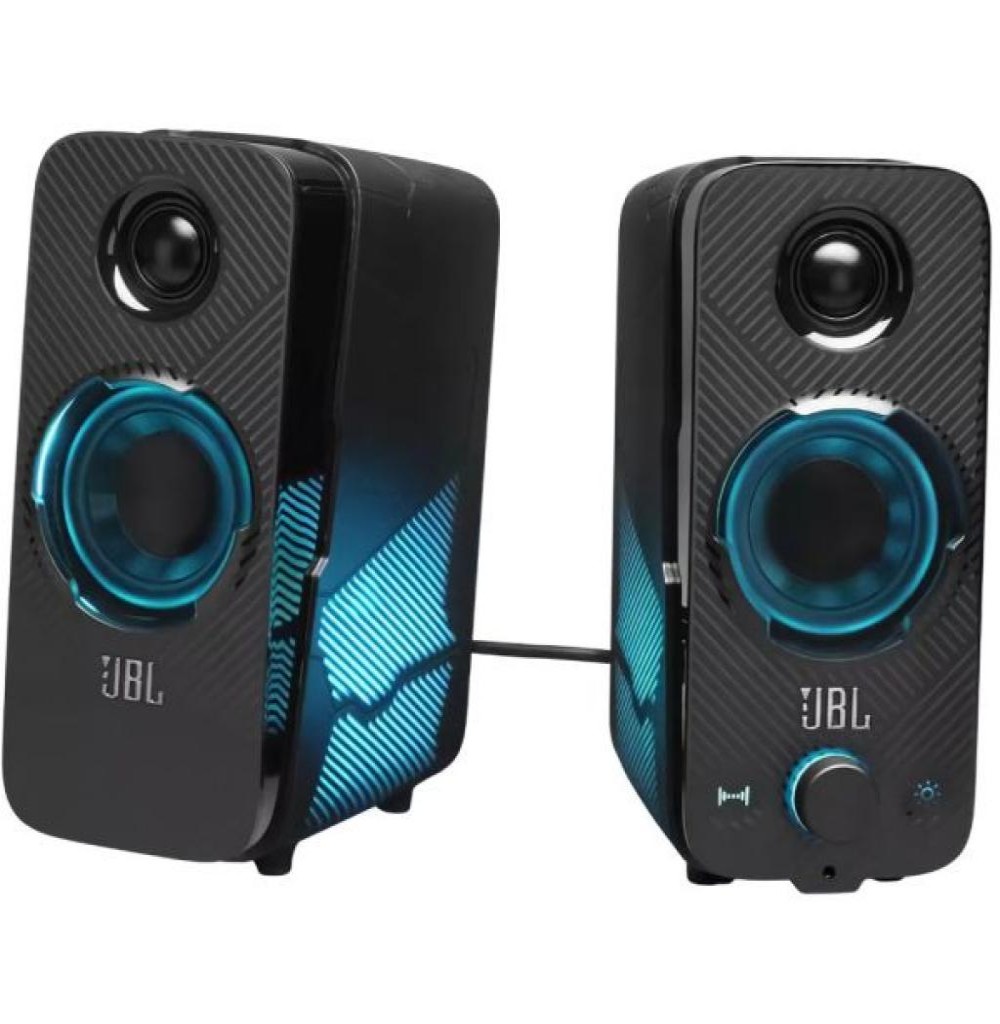 Caixa de Som JBL Quantum Duo BT RBG P/PC         