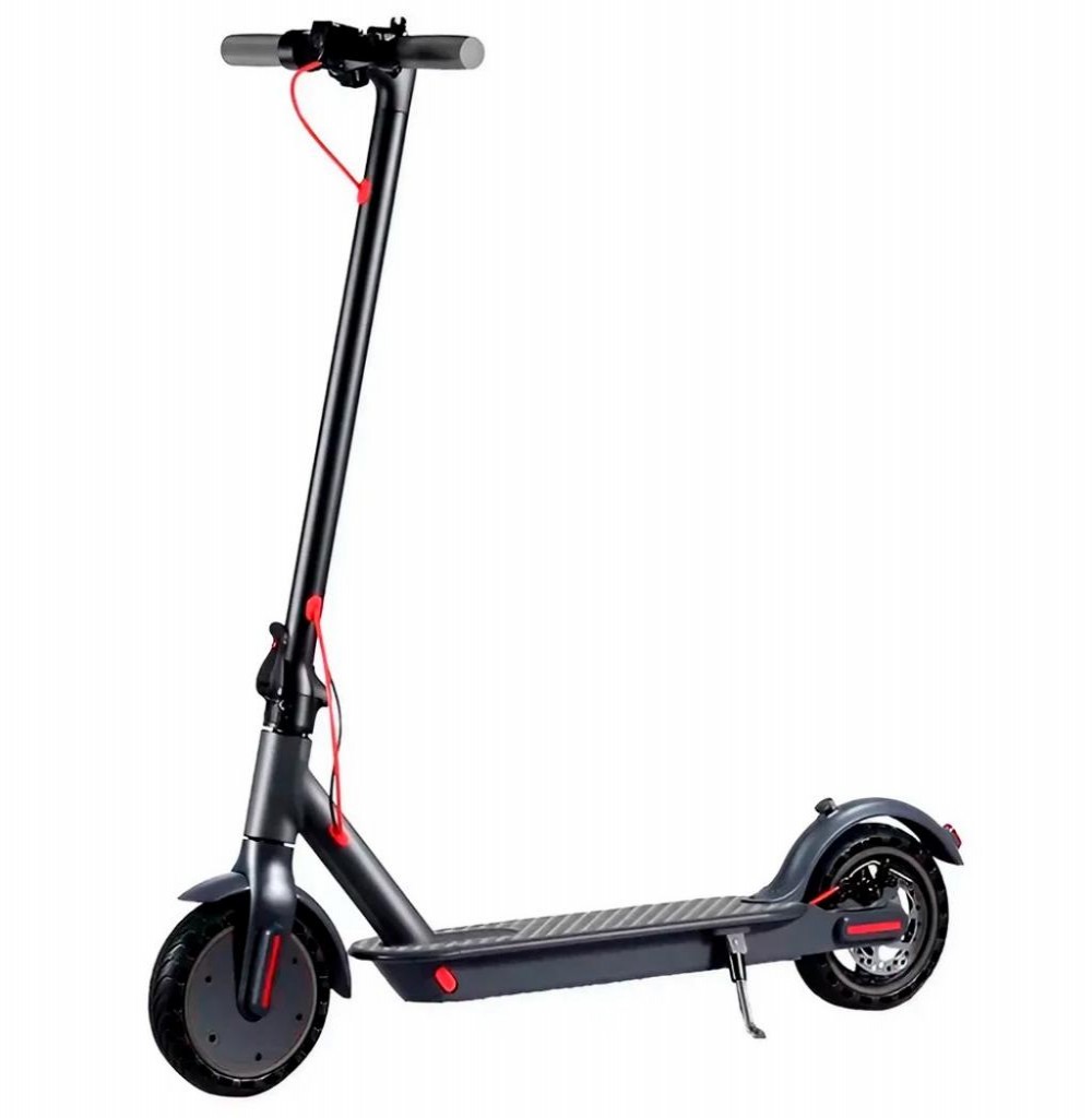 Patinete Interbras X-Scooter Pro  8.5" Preto  