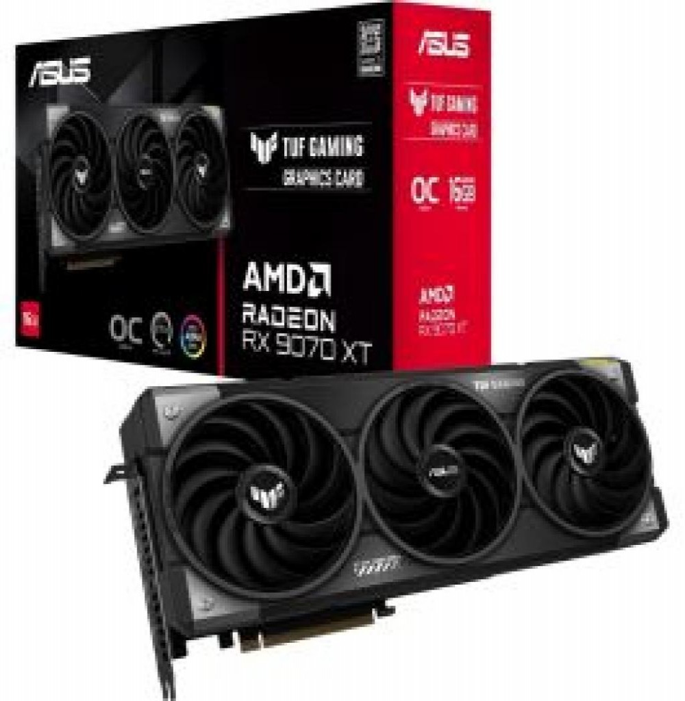 Placa de Vídeo 16GB Exp. Rx-9070xt Asus Prime  90YV0L71-M0NA