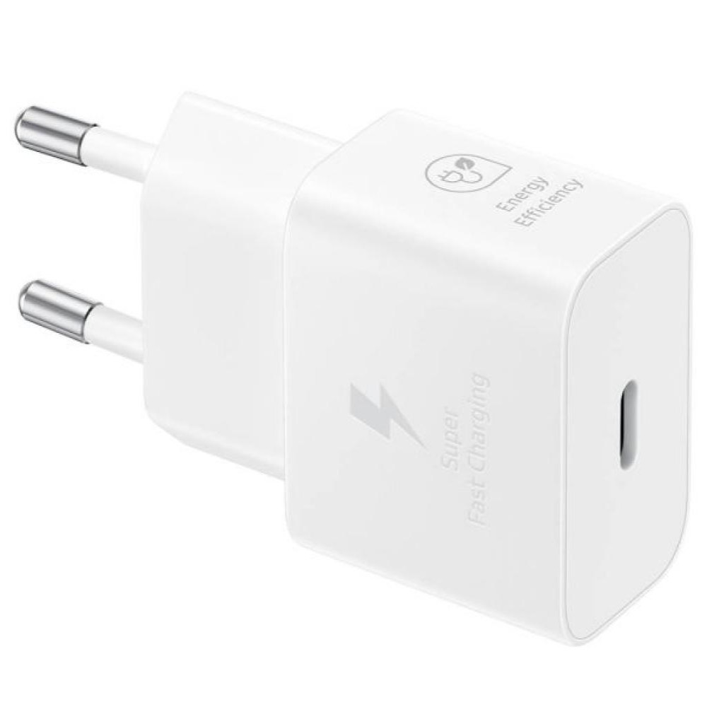 Carregador de Celular Samsung 25W USB-C EP-T2510NWEGWW Branco  sem cabo