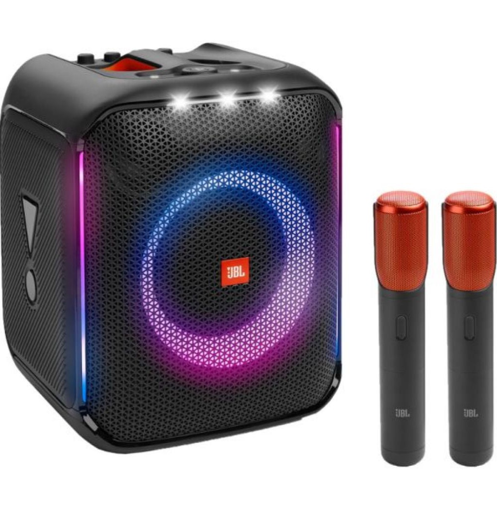 Caixa De Som Jbl Party Box Encore 2 + 2mic Usb-C   