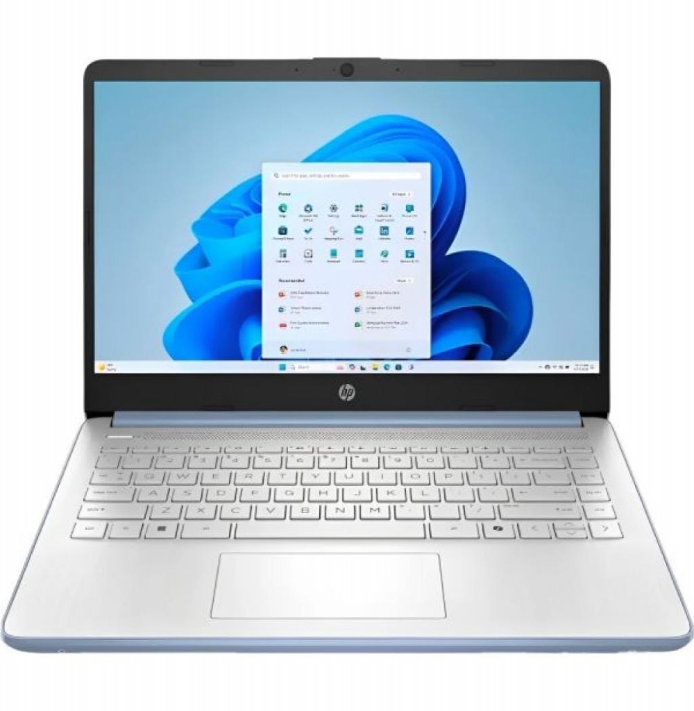 Notebook Hp 14-DQ6012DX Cel N150/4/128/14" Azul Notebook Hp 14-DQ6012DX Cel N150/4/128/14" Azul