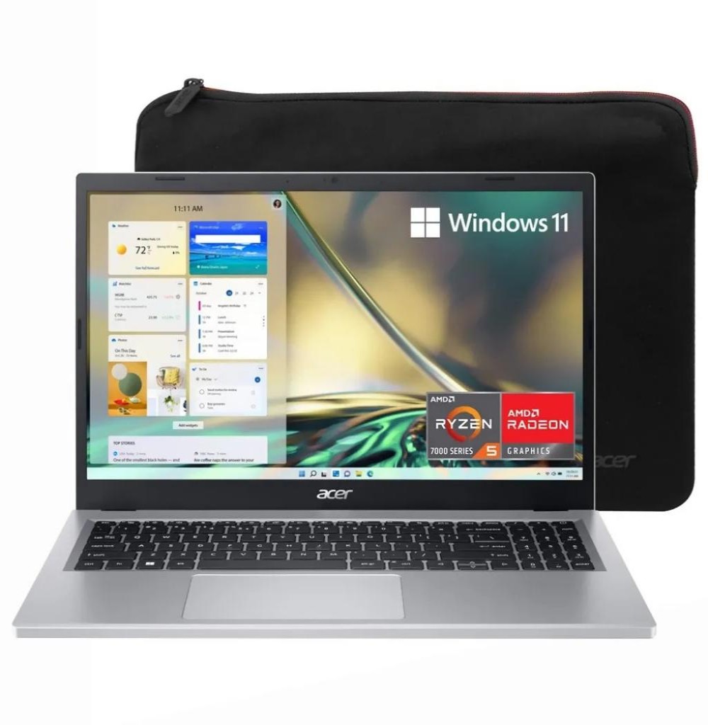 Notebook Acer A315-24PT-R288 RYZEN57520U/16/1TB/TC/15.6"