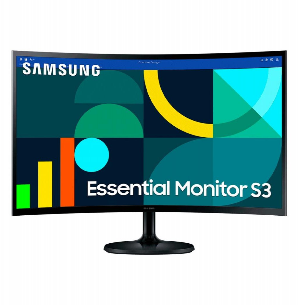 Monitor Led 24" Samsung LS24D366GANXZA FHD Curvo Monitor Led 24" Samsung LS24D366GANXZA FHD Curvo