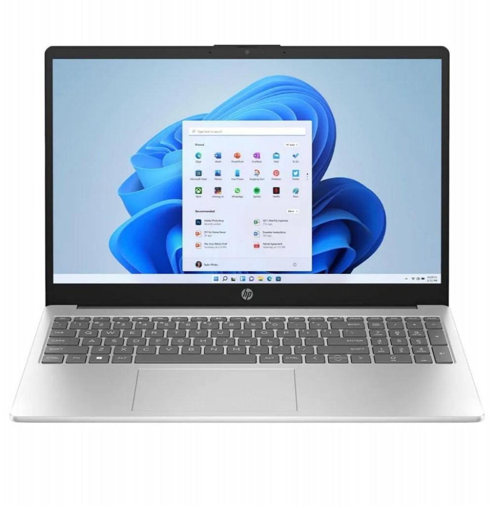 Notebook Hp 15-FD0213NR I3 N305/8/256/TC/15.6" Prata Notebook Hp 15-FD0213NR I3 N305/8/256/TC/15.6" Prata