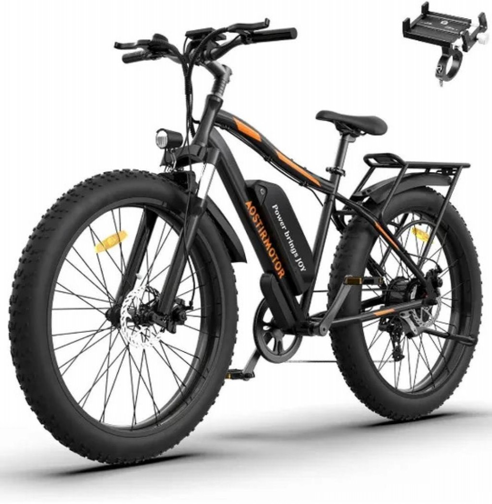 Bike Eletrica Aostirmotor 750W S07B 26"X4" 48V Bike Eletrica Aostirmotor 750W S07B 26"X4" 48V
