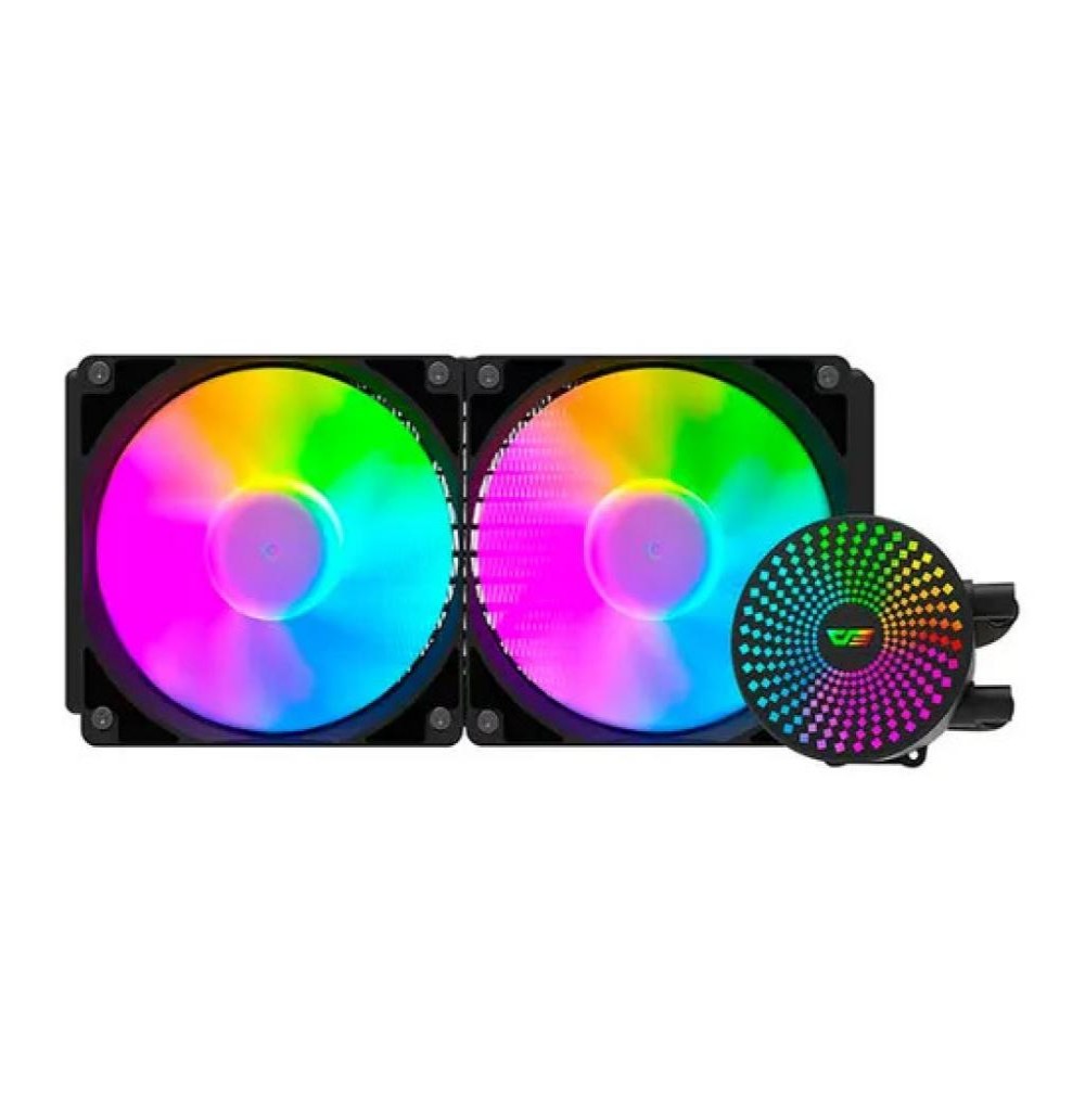 Cooler Cpu Aigo Darkflash DC240 Radiant Argb Preto
