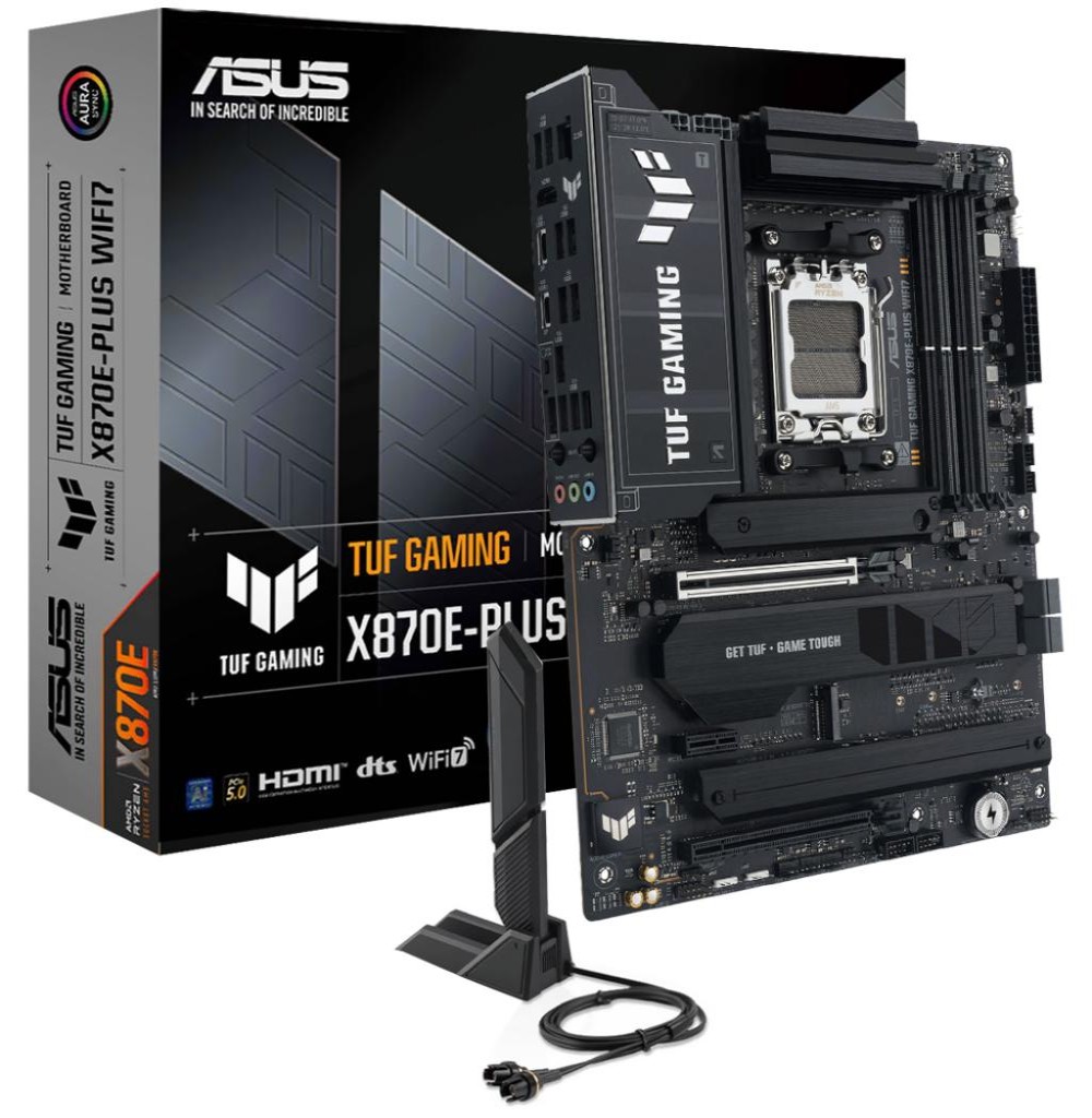 Placa Mãe Amd (Am5) Asus X870E-Plus Tuf Gaming Wifi7