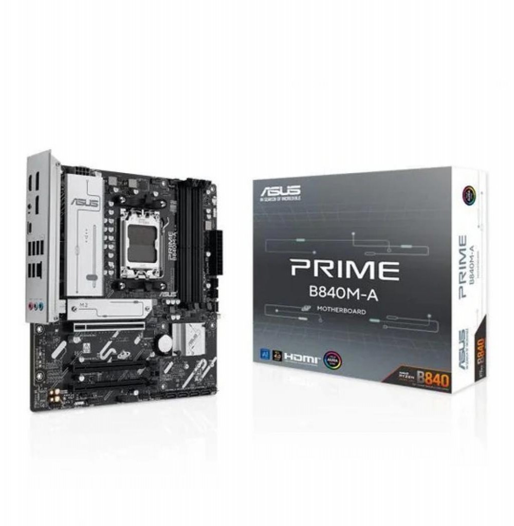 Placa Mãe Amd (AM5) Asus B840M-A Prime DDR5 Wifi