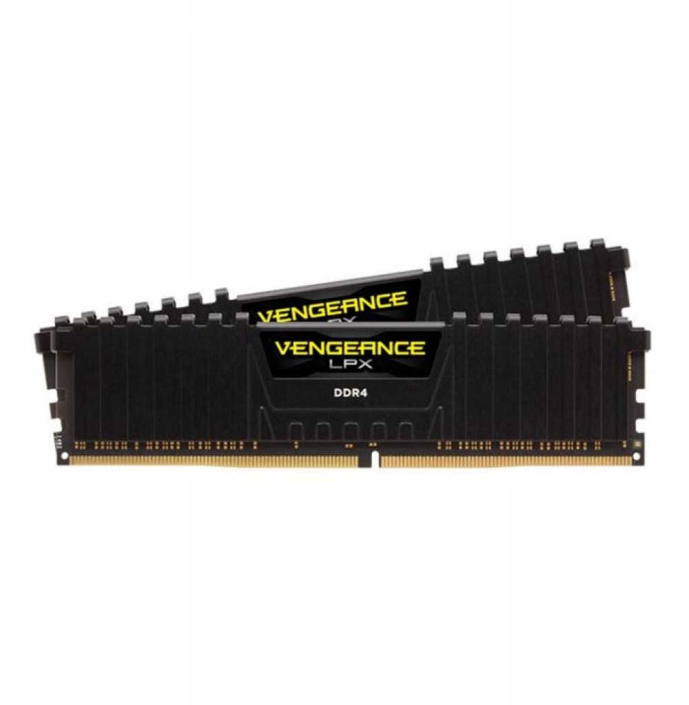 Memória DDR4 16GB 2666 Corsair Vengeance LPX Preto