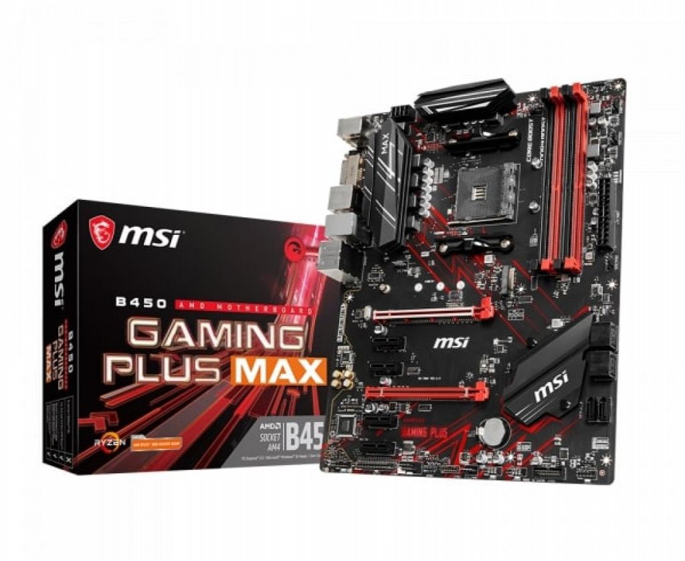 Placa-Mãe AMD (AM4) MSI B450 Gaming Plus Max