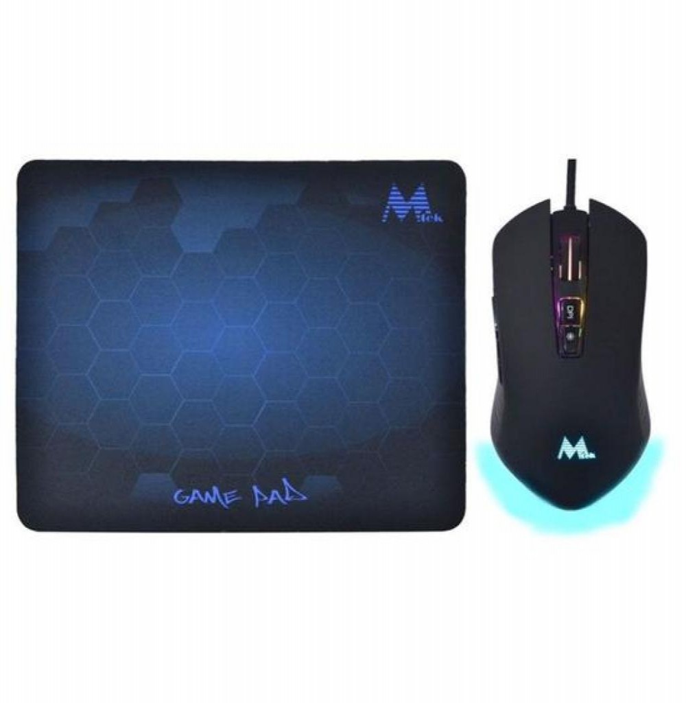 Mouse Mtek PG66 Gamer RGB USB+PAD