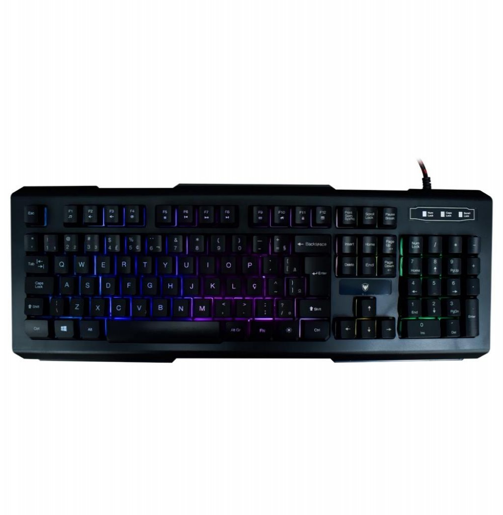 Teclado Usb Satellite AK840 Multimídia Português