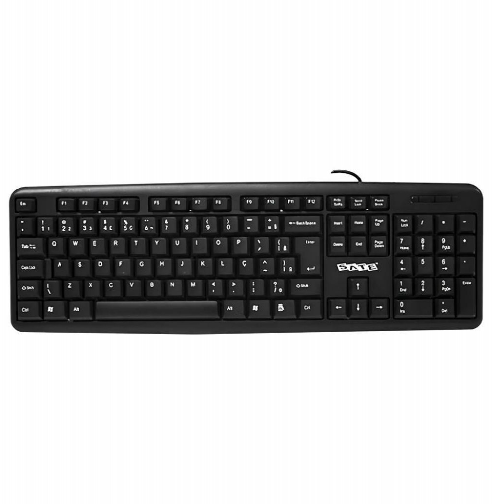 Teclado Usb Satellite AK910 Preto Português