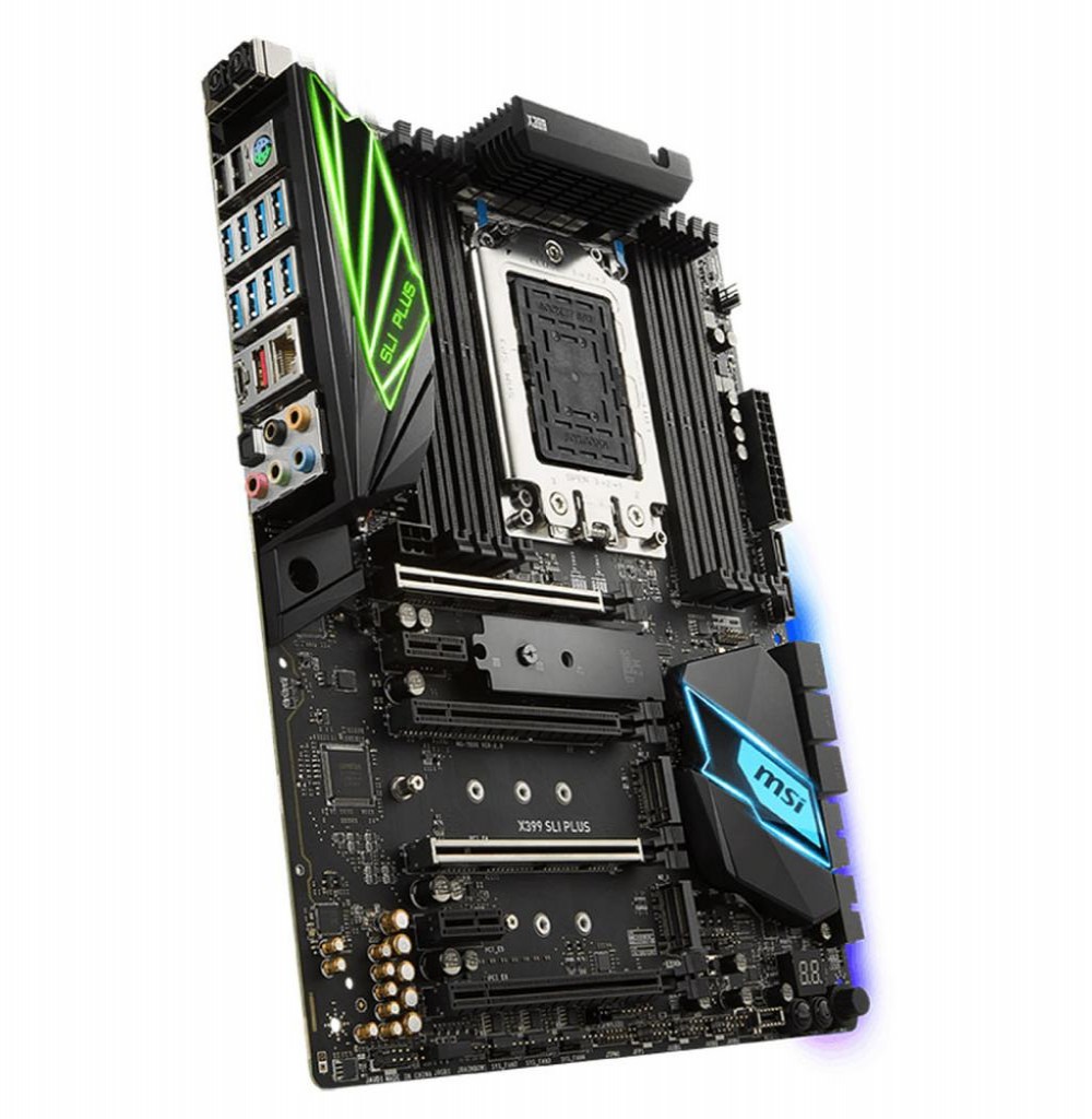 Placa Mãe MSI TR4 X399 Sli Plus M.2/USB3.1
